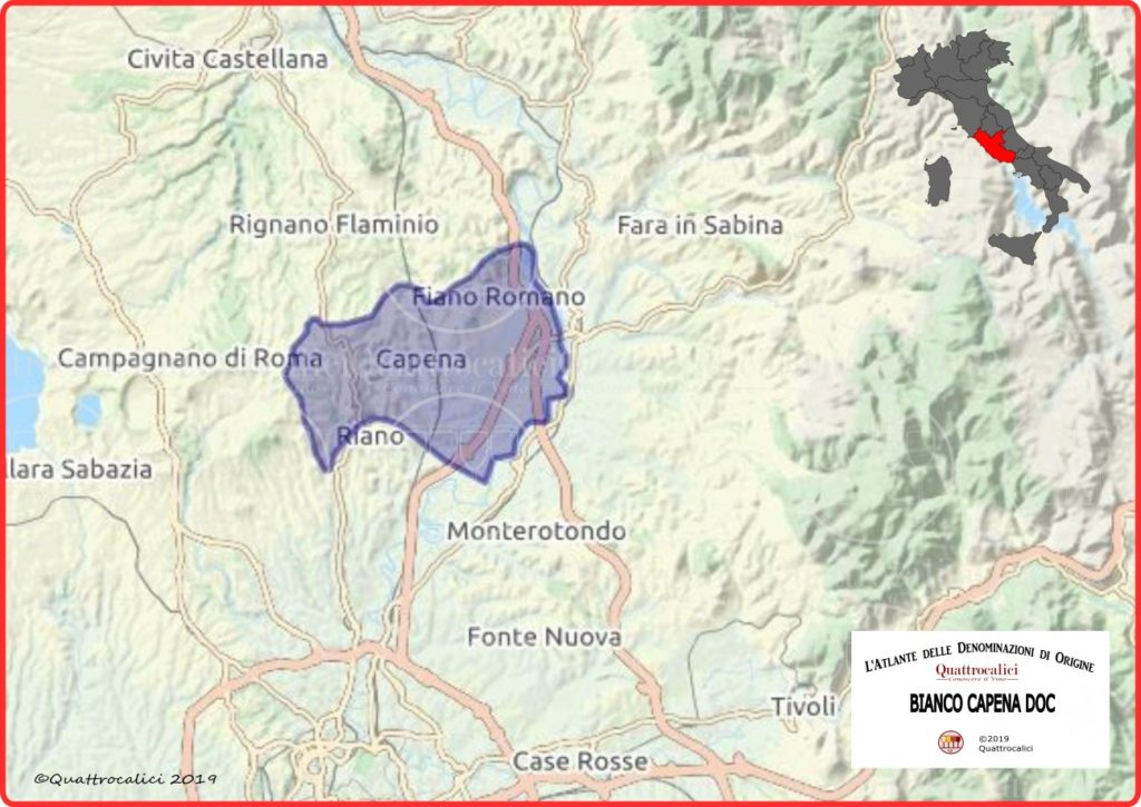 Capena Mappa