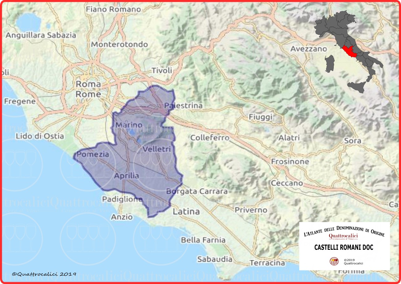 Castelli Romani Doc Quattrocalici Tutte Le Doc Della Regione Lazio