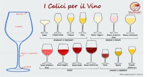 I Bicchieri Per La Degustazione Del Vino Quattrocalici