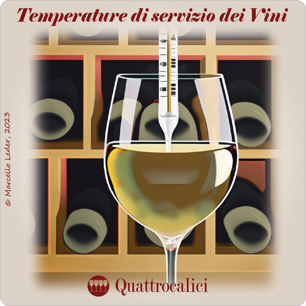 Degustazione del vino e temperatura - Quattrocalici